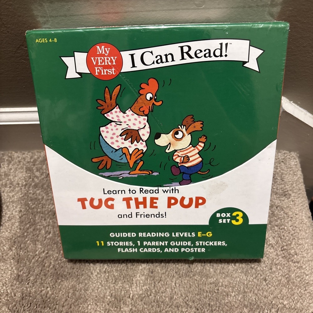 Learn to Read with Tug the Pup and Friends! Box Set 3:‎ Levels Included: E-G
